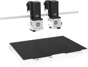 Independent dual extrusion system (IDEX)